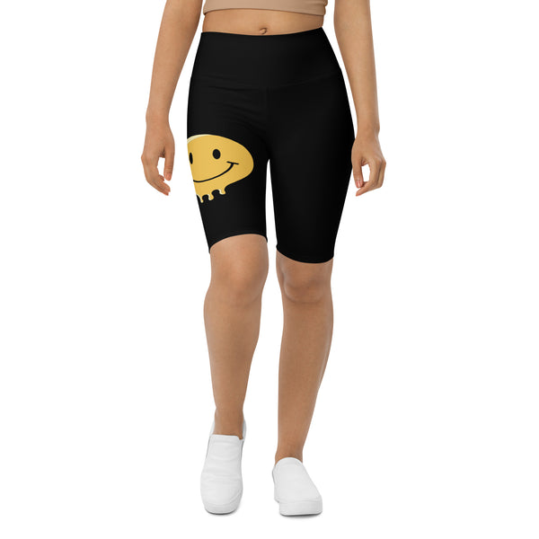 Smiley Face Biker Shorts