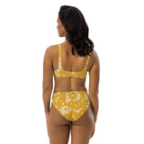 High-waisted bikini (yellow)