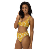 High-waisted bikini (yellow)