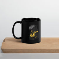 LE Black Glossy Mug