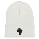 Africa-Fist Cuffed Beanie