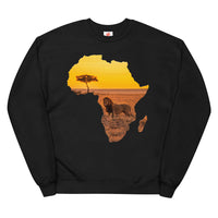 His Africa fleece sweatshirt