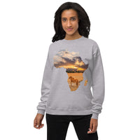 Hers Africa fleece sweatshirt