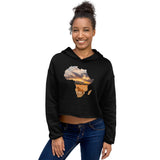 Africa Crop Hoodie