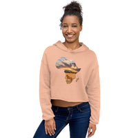 Africa Crop Hoodie